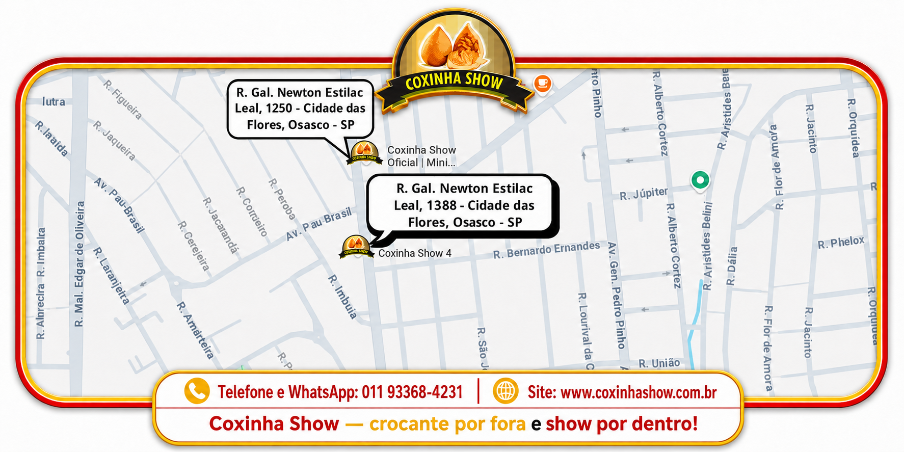 Coxinha Show em Osasco